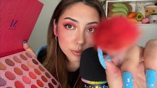 ASMR 1 minute makeup application!  ~ROLEPLAY~ | Whispered