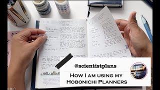 Hobonichi Planners : how I am using them for planning, journaling and notes  #hobonichi