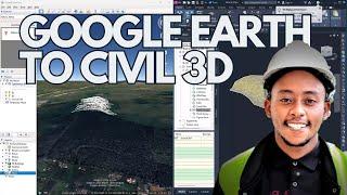 How to Import Google Earth data into Civil 3D