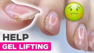 Gel Lifting and Peeling | Nail Strengthening | Baby-boomer French Tips