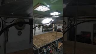 Кованый козырёк...итог #ковка #кованыйкозырёк