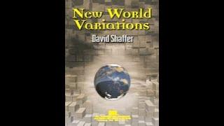 New World Variations - David Shaffer (with Score)