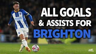 MAC ALLISTER - All Goals and Assists for BRIGHTON!