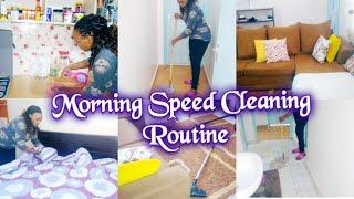 Morning Speed Cleaning Routine// Ultimate Cleaning Motivation // Aggie Kay