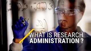 What does a research administrator do?