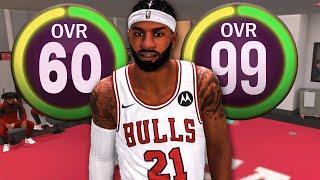 How Difficult is the 60-99 Overall No Money Spent Grind? | NBA 2K25 MyCAREER (Ep 3)