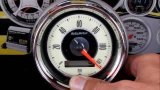 Calibrating Your AutoMeter Electric Speedometer- HD