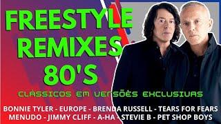 FREESTYLE POP REMIXES 80'S - Só Clássicos | A-HA, Europe, Stevie B, Jimmy Cliff, Pet Shop Boys e +