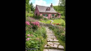 Enchanted Cottage Retreat  #cottagenest #flowers #cottage #relaxing #cottagedecor #garden