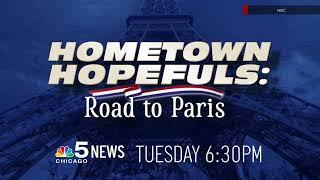 WMAQ 'Hometown Hopefuls: Road to Paris' promo