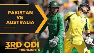 Pakistan vs Australia | 3rd ODI Highlights | PCB | MA2E