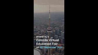 Attend KC's Canada Virtual Education Fair - 25th Sept 21 | KC's Virtual Edu Expo