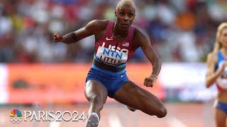 Shamier Little cruises into 400m hurdles semifinals at Worlds | NBC Sports