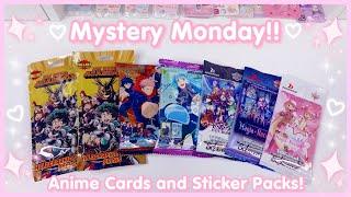 Opening Anime Waifer Cards, Booster Packs and Stickers!!!