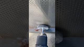 How To Remove Rust from Wrought Iron - Wire Wheel #rust