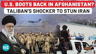 Trump To Launch Attack On Iran From Afghanistan? Explosive Report Fuels Taliban Wrath Amid Tensions