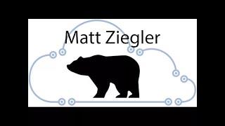 Matthew T  Ziegler presenting at the BEAR Cloud Launch, University of Birmingham