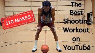 The Best Shooting Workout on YouTube | 170 Makes | Threes & Mid-Range