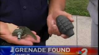 Grenade Found At Franklin School