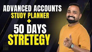 CA Inter 50 Days Exam Stretegy | Get Advanced Accounts 20 Days Extensive Study Planner | Jai Chawla