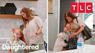 New School Year Means New Hair For the Busby Girls | OutDaughtered | TLC
