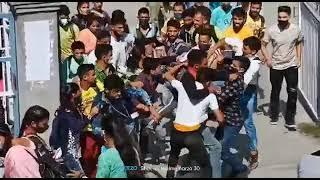 boys fighting at PG collage chamba 