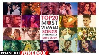 TOP 20 MOST-VIEWED SONGS OF THE DECADE | Best Songs From (2010-2019)  | Video Jukebox