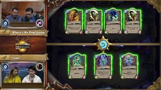 Hearthstone Mechanical Inn-vitational. Disguised Toast, ChocoBars vs Kripparian, BunnyFuFuu (Part 1)