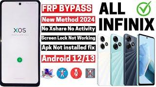 All Infinix Frp Bypass  Android 12/13  No Xshare  No Activity  Without Pc (X669C) (X6831)  2024