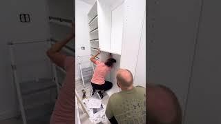 Part 5 Victoria DIY closet makeover using East Coast DIY storage solutions DIY closet system!