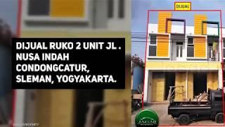 Dijual Ruko dijual dekat kampus AMIKOM Yogyakarta ( FD 24 )