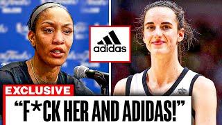 WNBA Players REACT To Caitlin Clark NEW Adidas Deal! | NIKE ARE MAD..