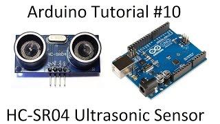 Arduino #10 - Ultrasonic HC-SR04 Range Sensor - Robotics Arduino Tutorial