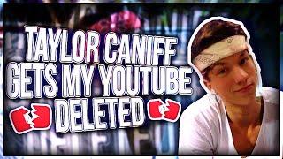 TAYLOR CANIFF GETS ME BANNED ON YOUTUBE(DISS TRACK)