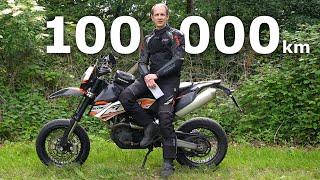 I rode 100,000 km on my KTM 690 SMC - Did it break?