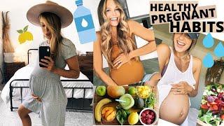 Healthy Pregnancy Routine. Healthy Pregnancy Habits. Ivy Carnegie