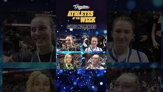 GameTimeCT Athlete of the Week, Girls sports nominees (Week 28)