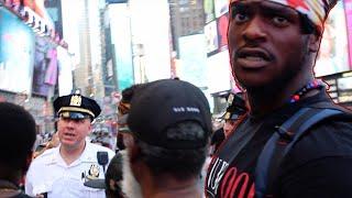 FIVE PERCENTER VS  ISRAELITES, COPS TRY TO BREAK IT UP