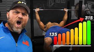 How To Bench Press 315 POUNDS For The FIRST TIME