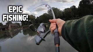 Amazing fishing in this Small Pond