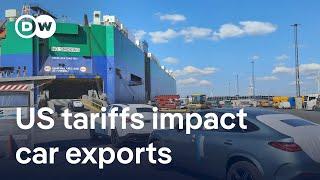 New US import tariffs pressuring car exports | DW  News