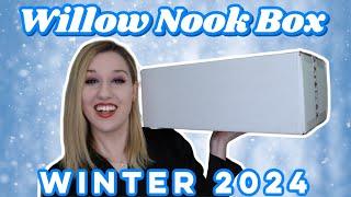 THE COZIEST WINTER BOX!! ️ | Willow Nook Box | Winter 2024