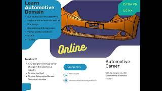 How To Learn Automotive Design Course Online|CATIA V5|UG NX|Trim|BIW|5K Fees|Crack Interview|CAD