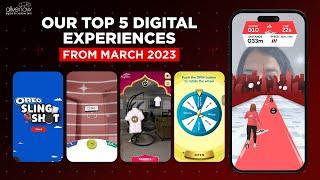 March 2023: Top marketing campaigns using AR, VR & Gaming for Oreo, Adidas, Puma & more!