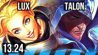 LUX vs TALON (MID) | 6/1/11, 500+ games, Dominating | KR Master | 13.24