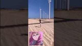 //anime wind turbine shadow jump// demon slayer season 3 #demonslayer #animegirl #animeboy