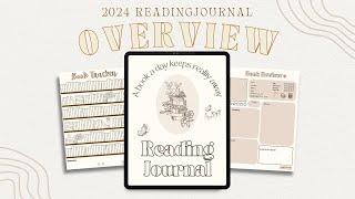 2024 Digital Reading Journal Overview