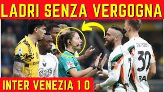 SCANDALO IN INTER VENEZIA 1 0 ANCORA UNA PARTITA RUBA*A