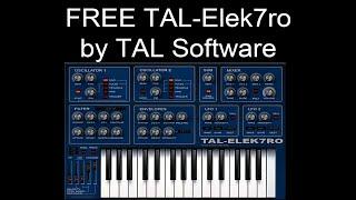 FREE TAL-Elek7ro by TAL Software