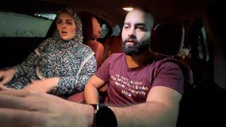مقلب الرعب ف زوجتي رميتها في الجبل في نص اليل ‍️ // صليت من الرعب 
